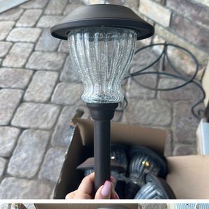 Set of 6 Solar garden lights